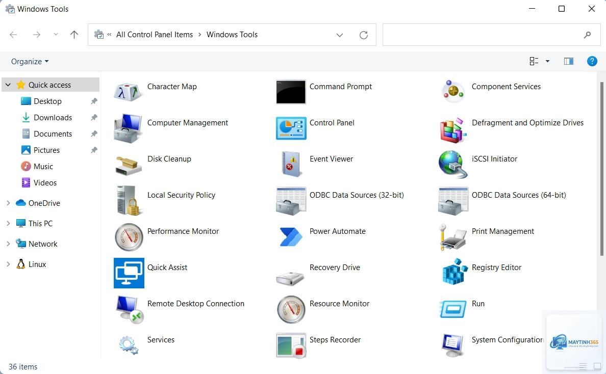 cách mở administrative tools - Hình 4
