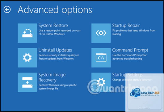 cách mở advanced app settings