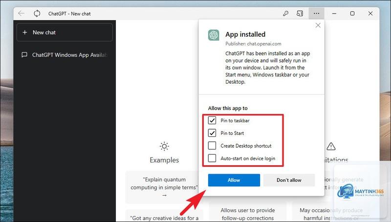 cách mở chatgpt từ start menu - Hình 5