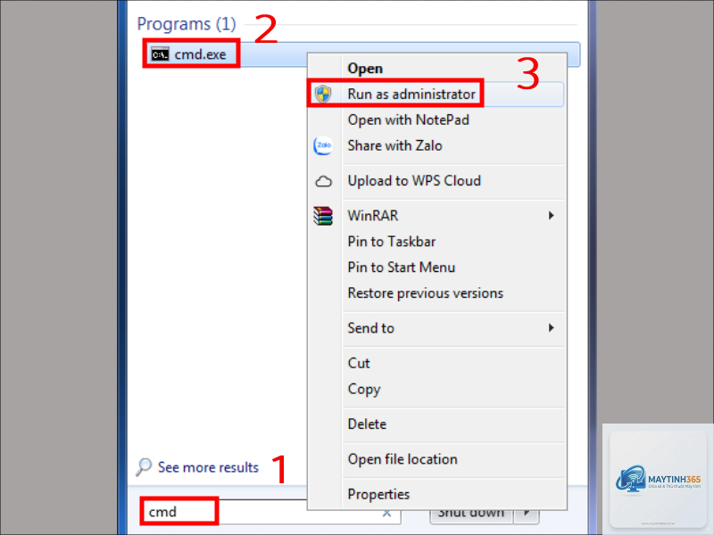 cách mở cmd với quyền admin - Hình 3