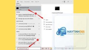cách mở command prompt nhanh