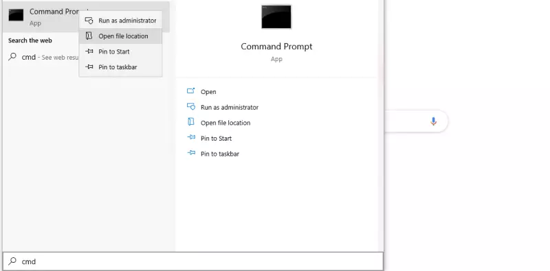 cách mở command prompt từ taskbar - Hình 5