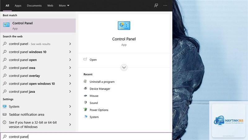 cách mở control panel từ search - Hình 5