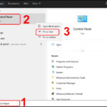 Cách mở Control Panel từ Start Menu nhanh chóng và hiệu quả nhất cách mở control panel từ start menu