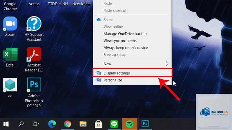 cách mở desktop mặc định