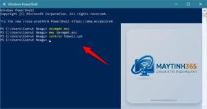 cách mở device manager bằng cmd