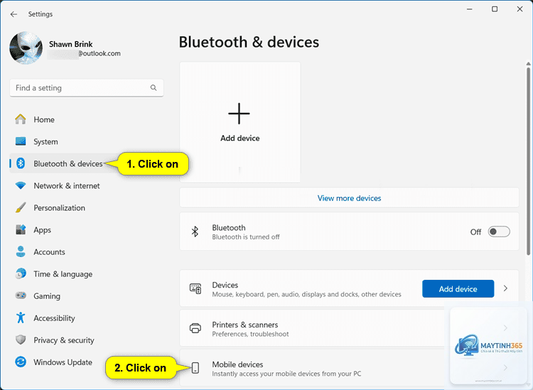 cách mở devices settings windows 11 - Hình 5