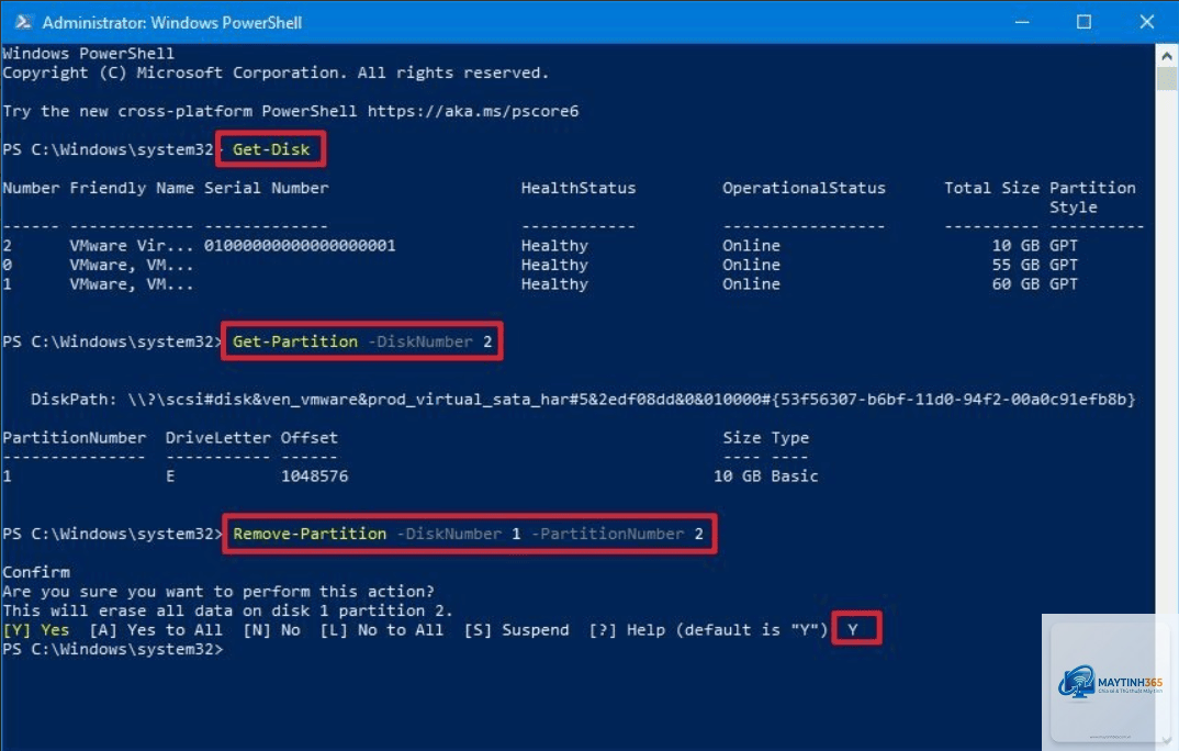 cách mở disk management bằng powershell - Hình 4