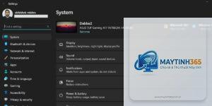 cách mở display settings windows 11