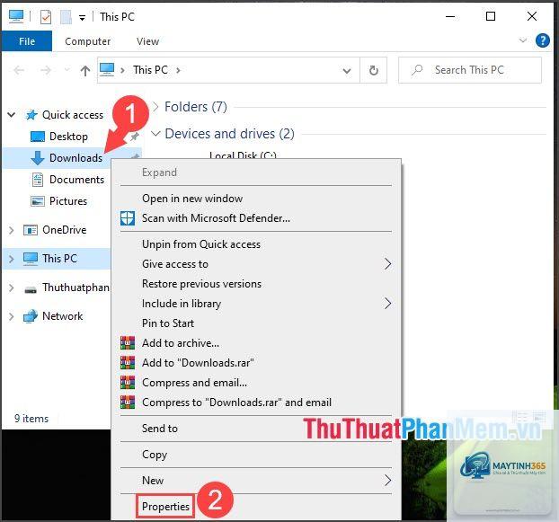 cách mở downloads mặc định - Hình 4
