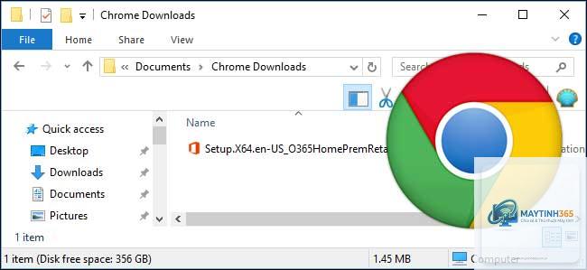 cách mở downloads mặc định