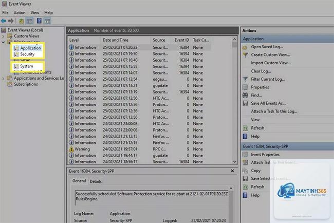 cách mở event viewer - Hình 4
