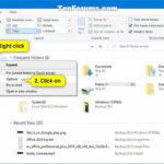 cách mở folder options
