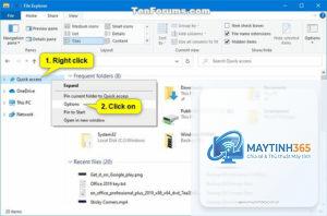 cách mở folder options