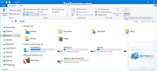 cách mở folder options - Hình 4