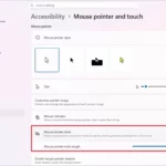 cách mở mouse settings windows 11
