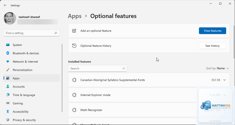 cách mở optional features windows 11 - Hình 3