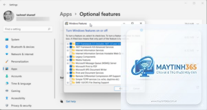 cách mở optional features windows 11