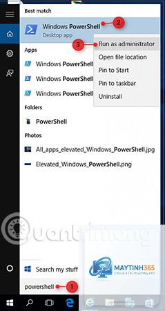 cách mở powershell bằng run - Hình 5