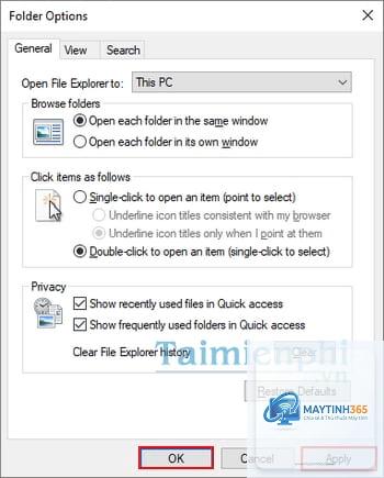 cách mở quick access mặc định - Hình 5