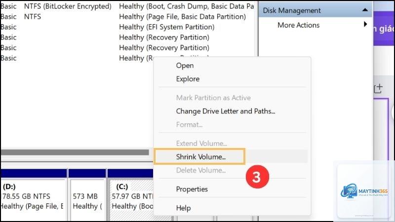 cách mở rộng phân vùng windows 11 - Hình 4