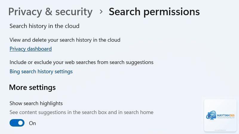 cách mở search permissions windows 11 - Hình 3