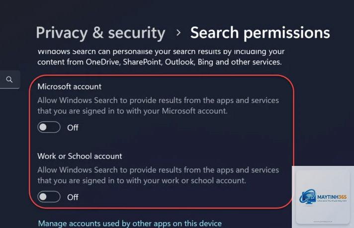 cách mở search permissions windows 11 - Hình 4