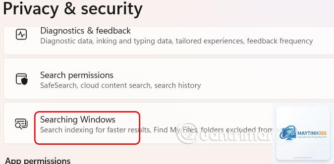 cách mở search permissions windows 11 - Hình 5