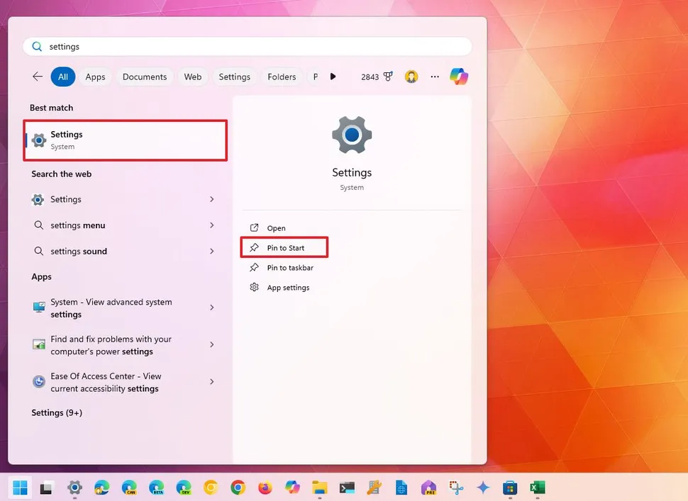 cách mở settings windows 11 - Hình 3