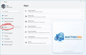 cách mở settings windows 11