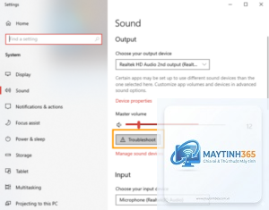 cách mở sound settings windows 11