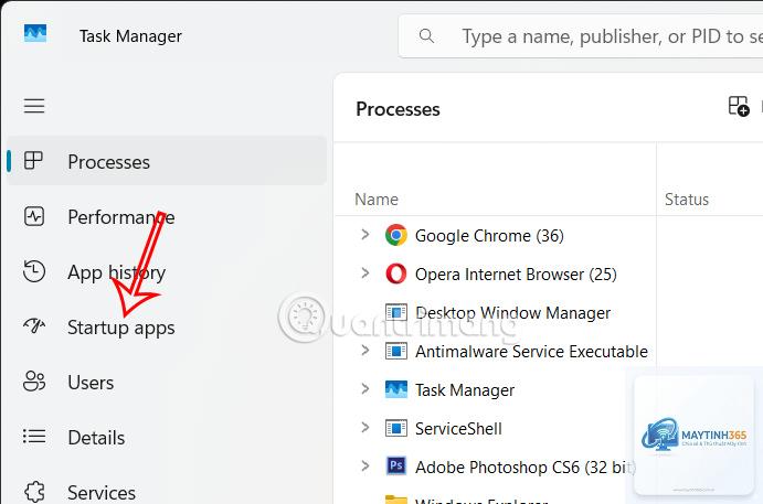 cách mở startup apps windows 11 - Hình 5