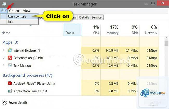 cách mở task manager bằng powershell - Hình 5