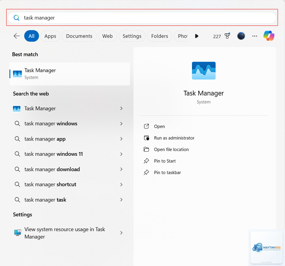 cách mở task manager từ start menu - Hình 5