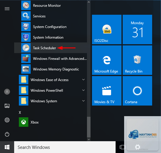 cách mở task scheduler - Hình 5