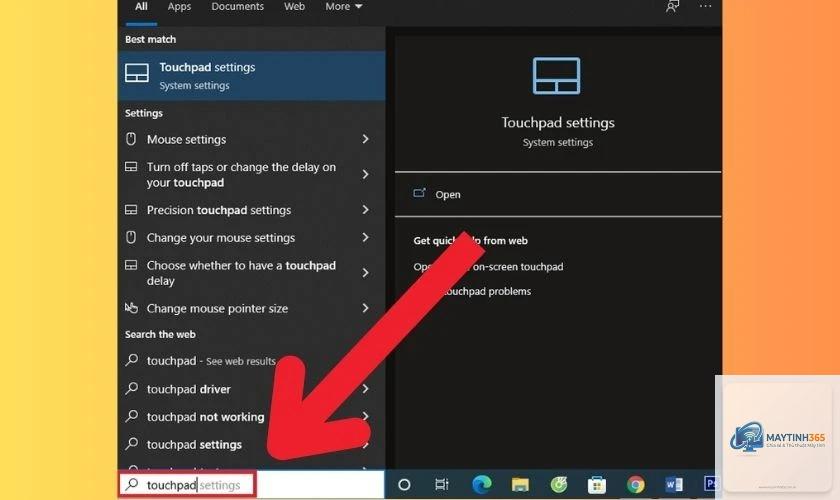 cách mở touchpad settings windows 11 - Hình 5