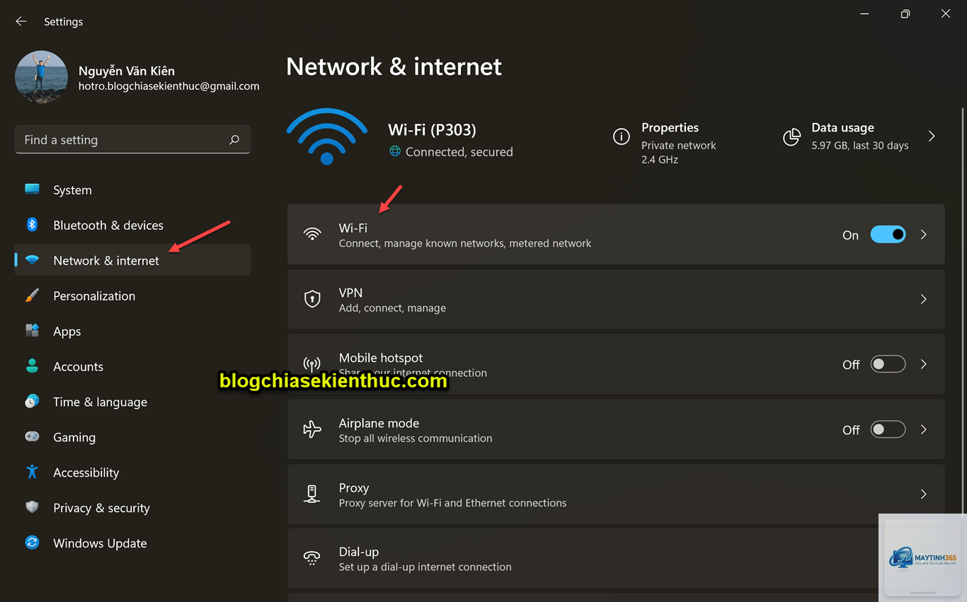 cách mở wifi settings windows 11 - Hình 4