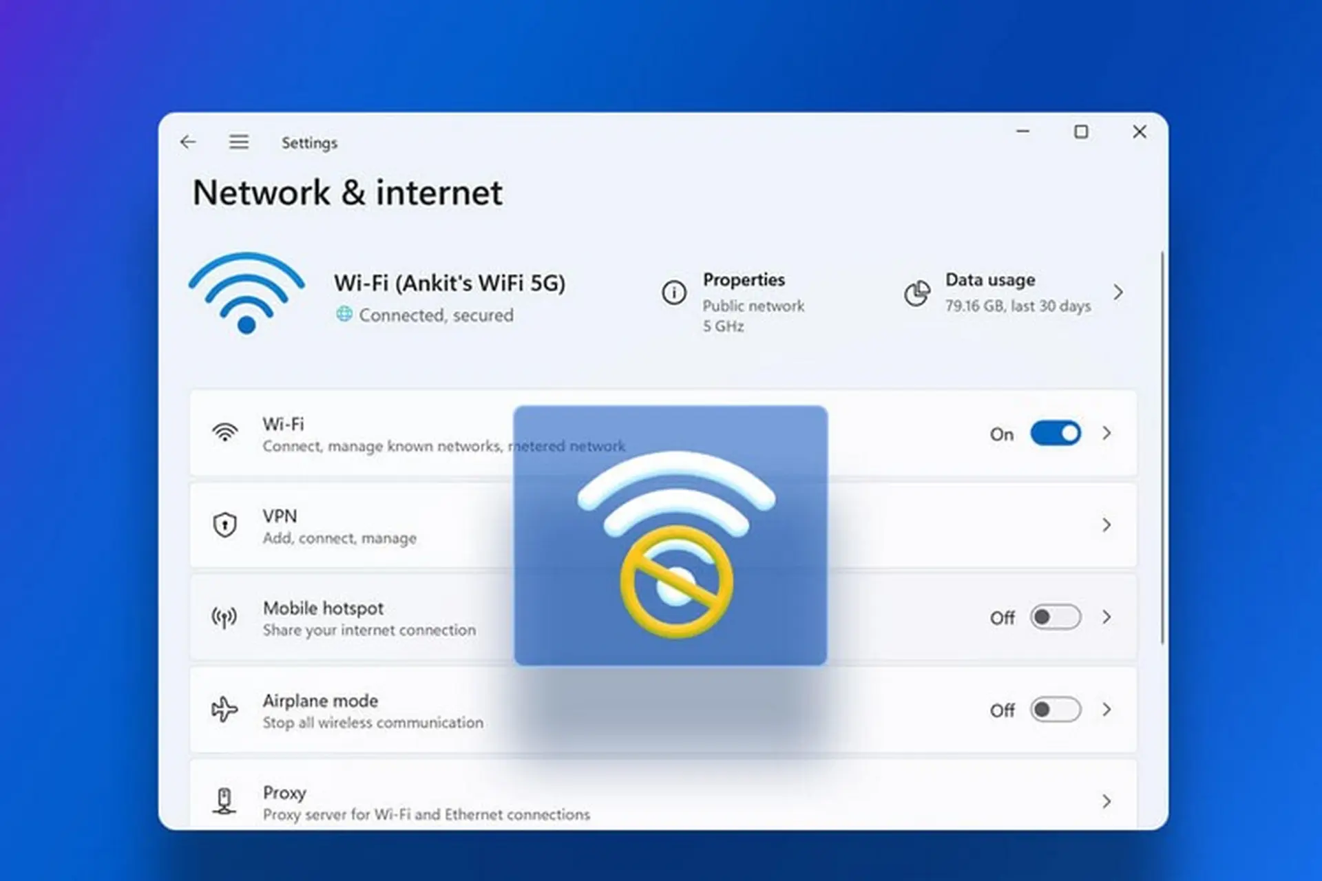 cách mở wifi settings windows 11 - Hình 5