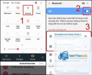 cách ngắt kết nối bluetooth