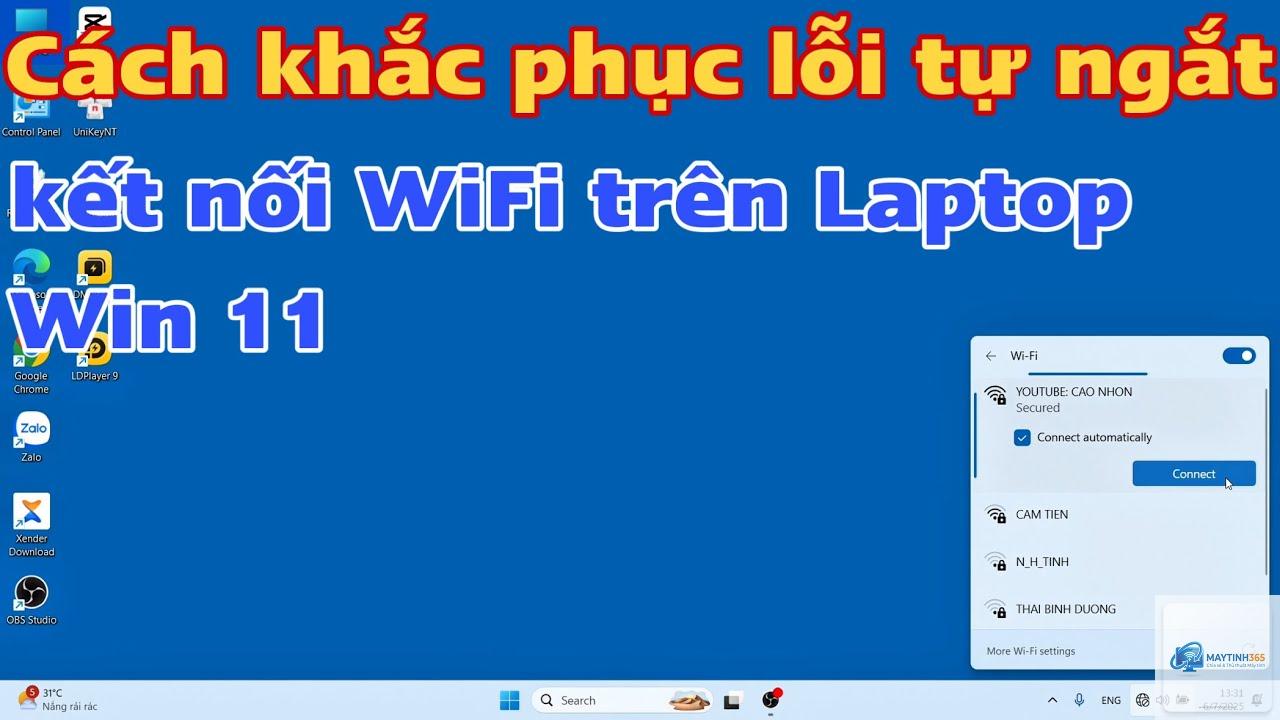 cách ngắt kết nối wifi windows 11 - Hình 5