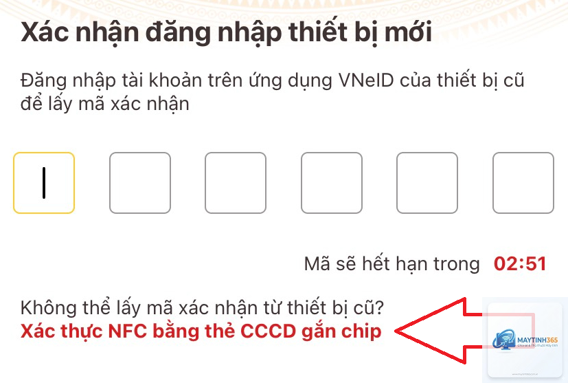 cách nhận diện thiết bị mới