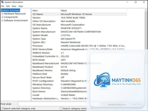 cách phân tích hardware information