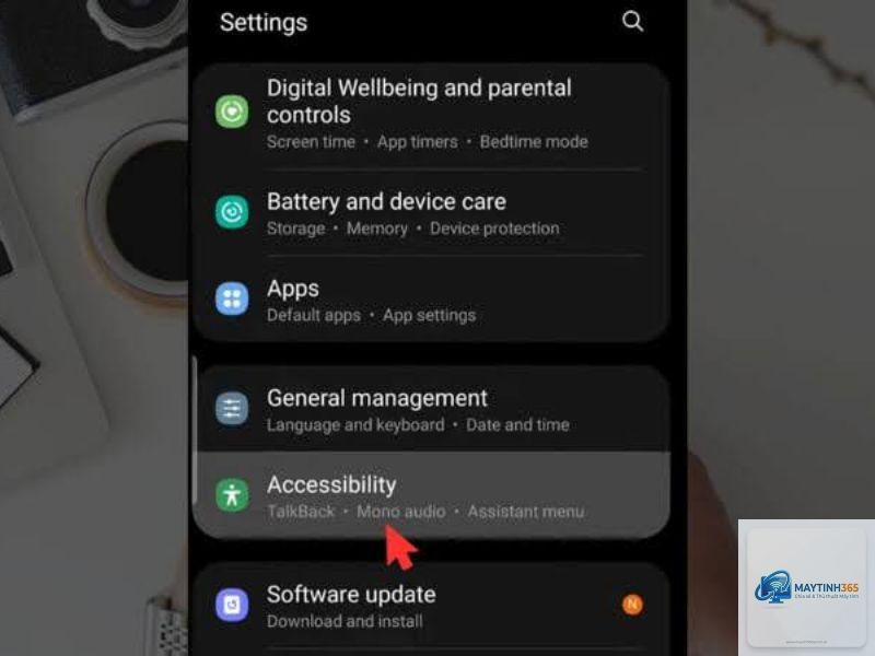 cách quản lý accessibility settings - Hình 2