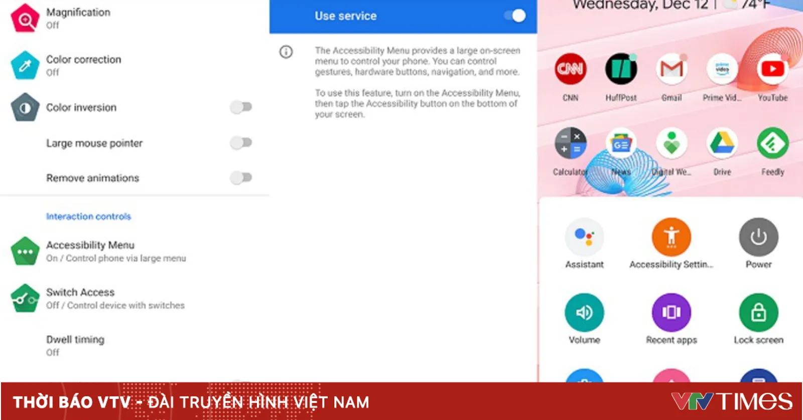 cách quản lý accessibility settings - Hình 3