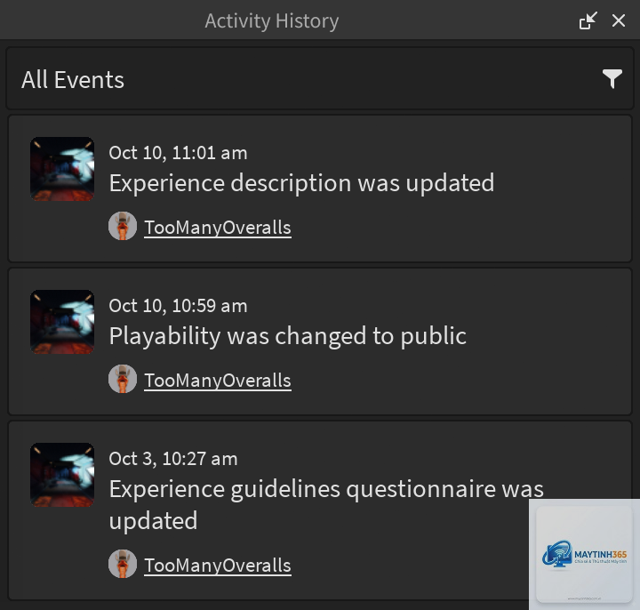 cách quản lý activity history - Hình 4