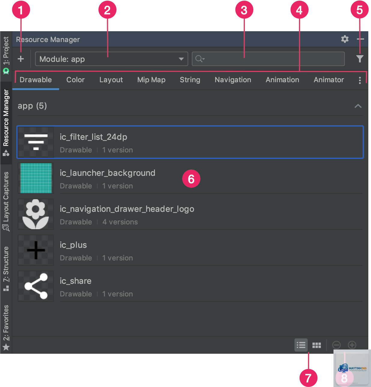 cách quản lý app resources - Hình 1