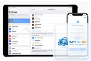cách quản lý app sharing