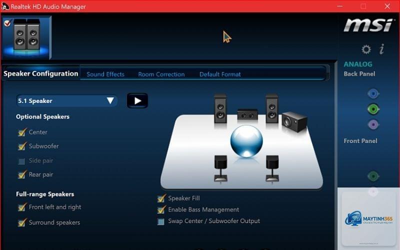 cách quản lý audio configuration - Hình 5