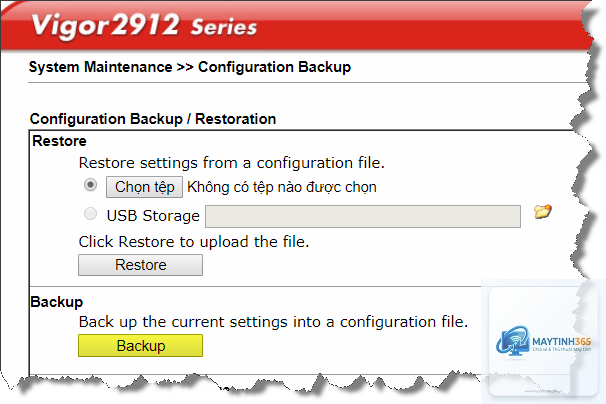 cách quản lý backup settings - Hình 5