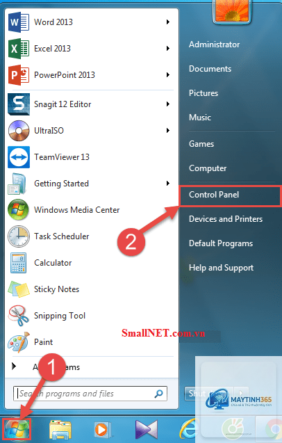 cách quản lý backup start menu
